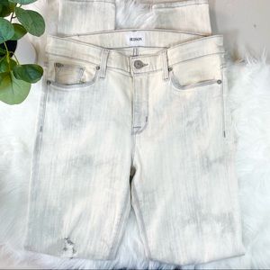 Hudson Jeans Women's Skinny Jeans - Cream